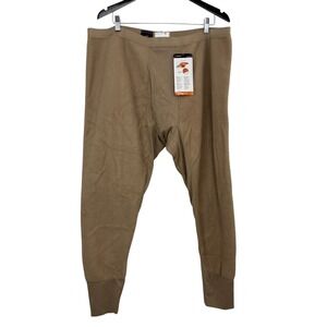 Polartec Thermal FR Pants Mens XL Short Tan Fire Resistant Army 41x29 NWT